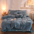 Benutzerdefinierte Winter-PVC-Plüsch-Polyester-Bettdecken-Sets